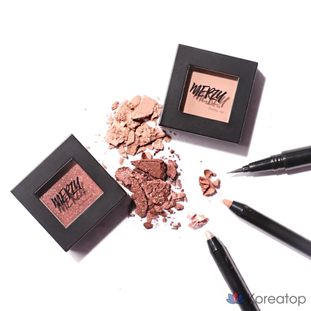 Тени для век MERZY the First, оттенок E2 Hepburn Rose, 1 шт., фото 7