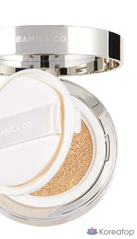 Набор тональных кремов Vanillaco Covericious Ultimate White Cushion Foundation 14 г + сменный блок 14 г, 21 оттенок цвета слоновой кости, 1 шт., фото 6
