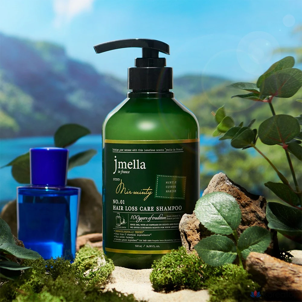 J.Mella In France Mir Minty Шампунь против выпадения волос, 500 мл, 1 шт.