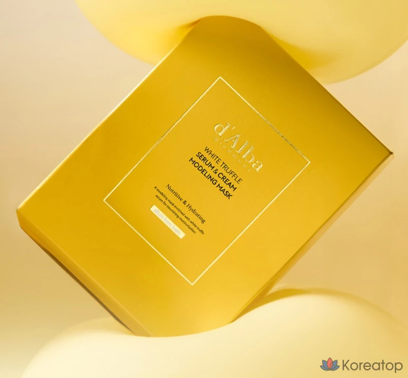 Увлажняющая моделирующая маска-крем D'alba с экстрактом белого трюфеля, 66 г, 1 упаковка, 2 упаковки, фото 2