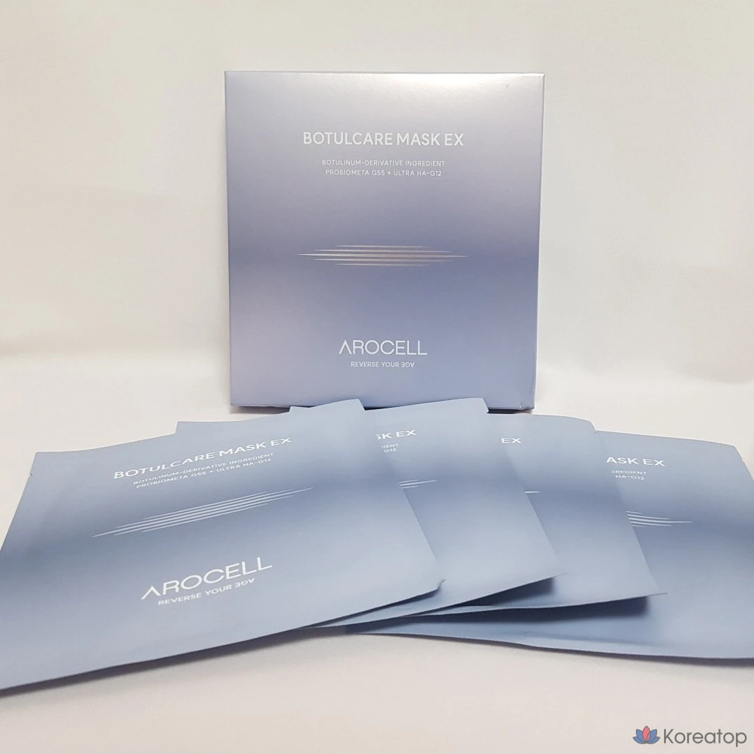 Маска для лица Arocell Botulcare Mask EX, 4 листа, 1 упаковка.