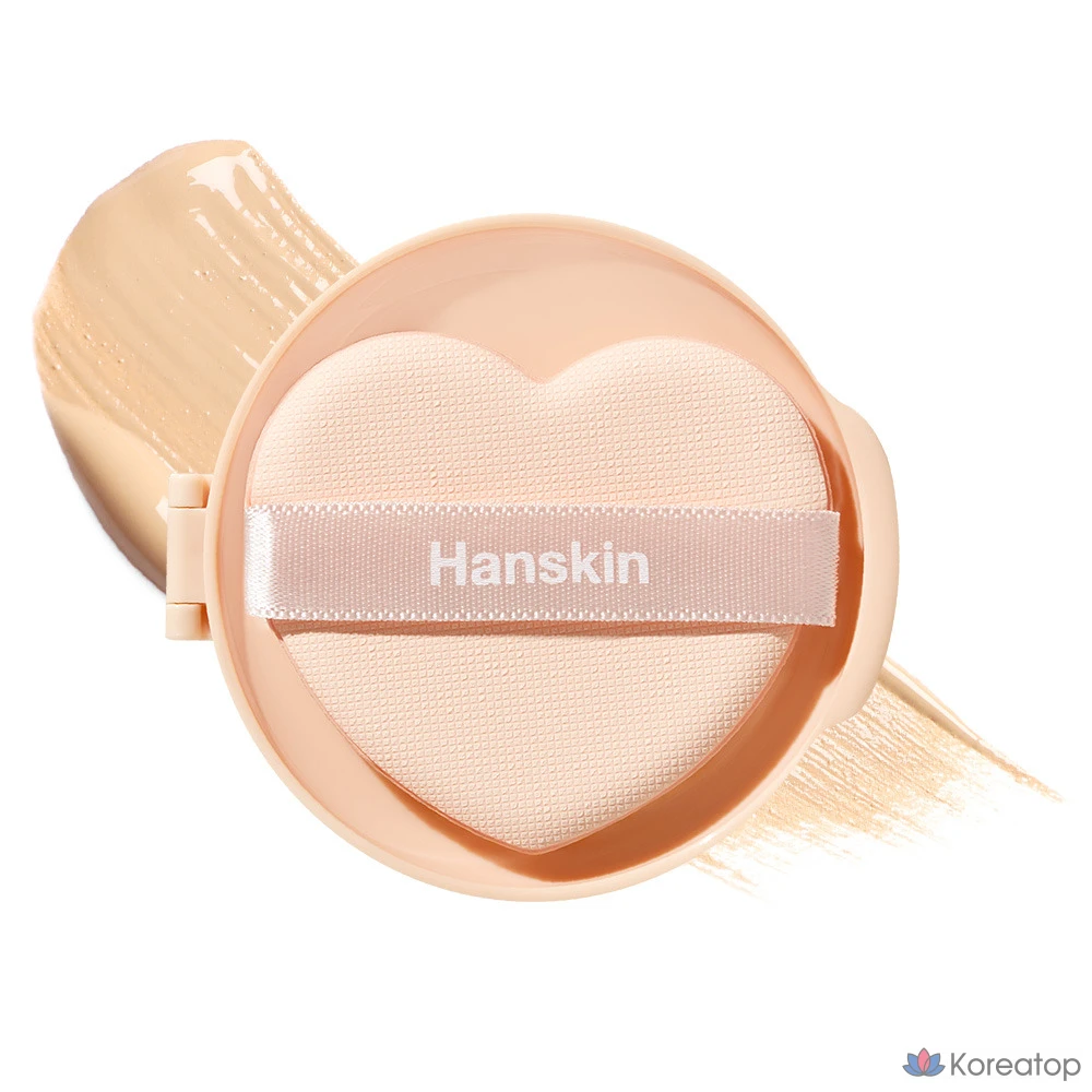 Сменный блок тонального крема HANSKIN Nude Scene Cushion Foundation, 12 г, оттенок Pure Beige, 1 шт.