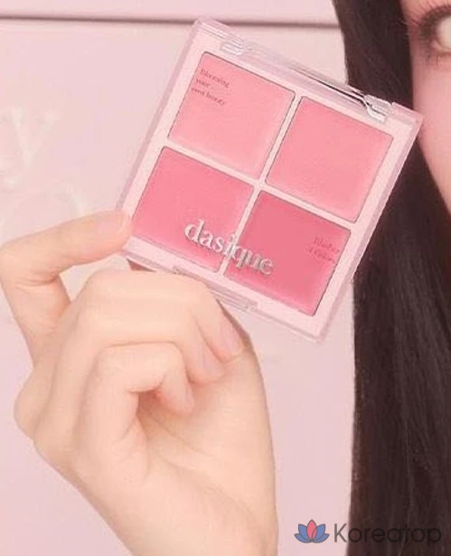 Румяна Dasique Blending Mood Cheek, 8 г, оттенок Milky Berry, 1 шт., фото 4