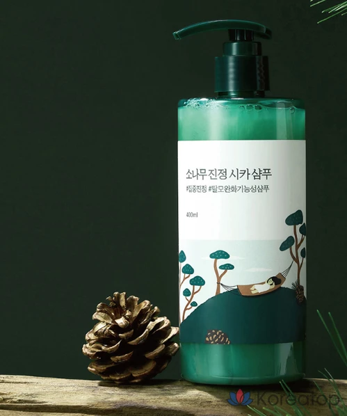 Шампунь Round Lab Pine Calming Cica, 1 шт., 400 мл