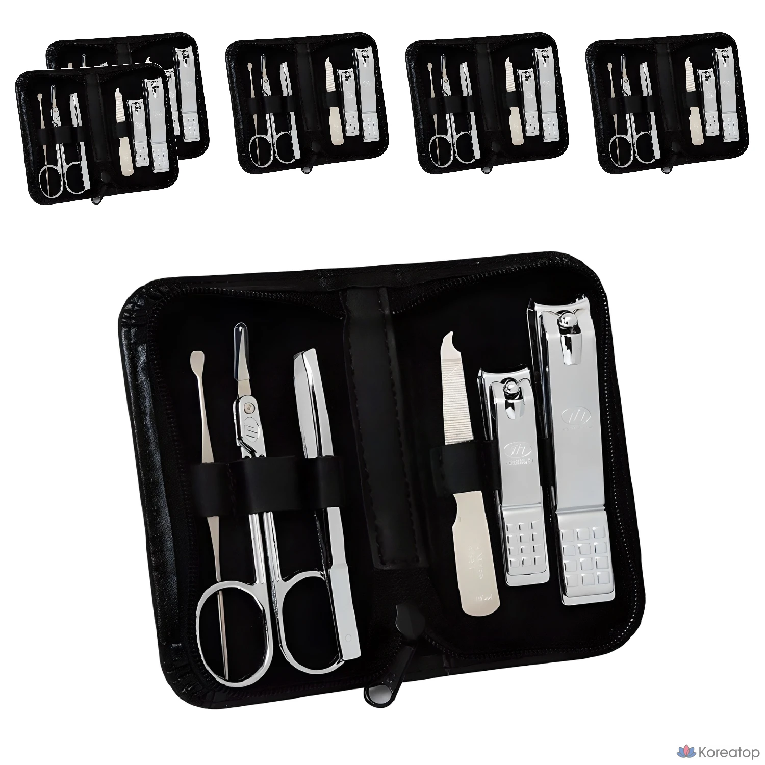 Набор для ухода Three Seven 777 Nail Clipper Set, 6 шт.