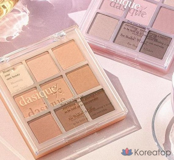 Палетка теней Daisique, 12 оттенков теплого оттенка для растушевки, 1 шт., фото 9