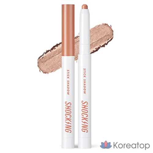 Тональные тени-карандаш Tony Moly The Shocking Color Fixing Stick Shadow, 1 г, оттенок «ржавое золото», 1 шт.