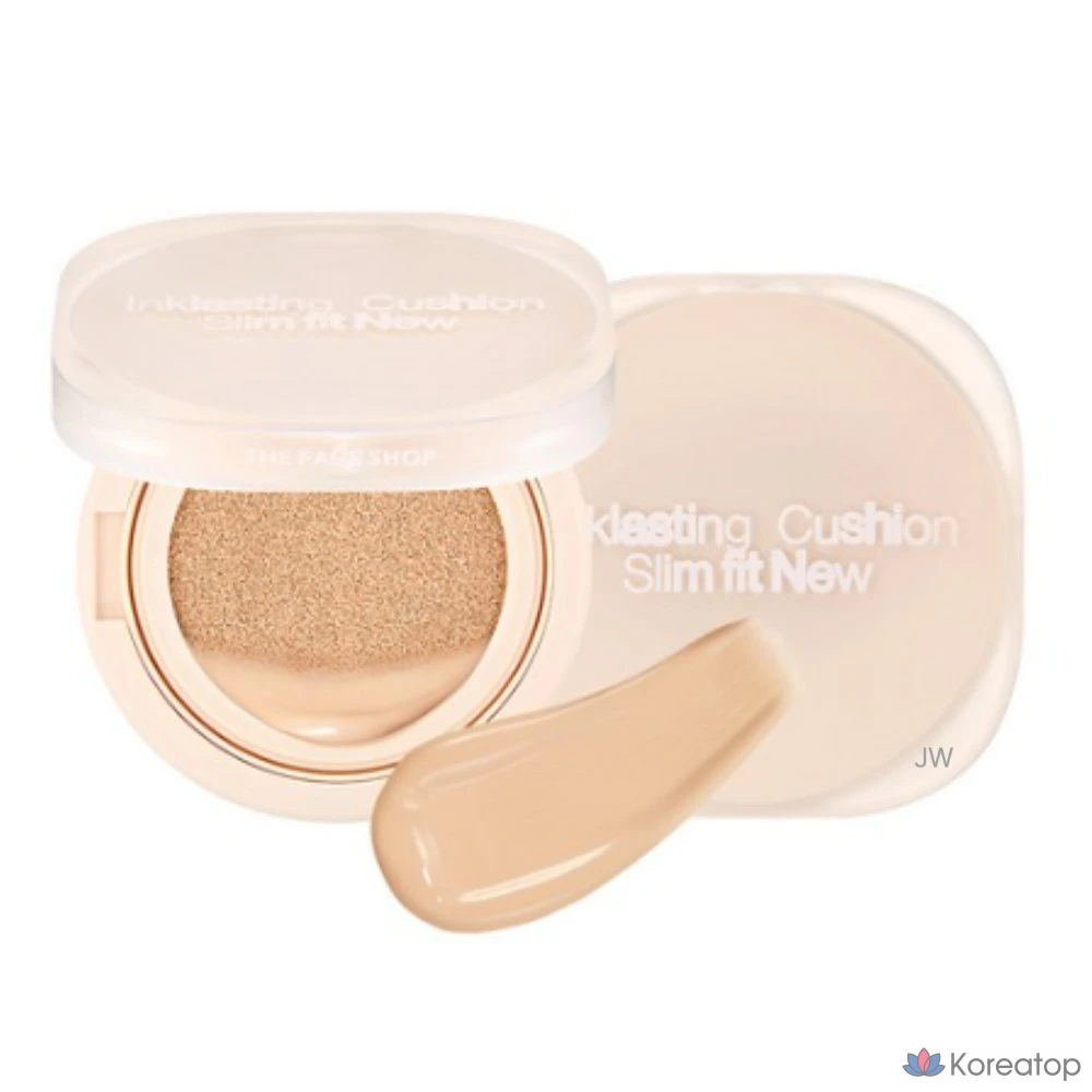 The Face Shop Ink Lasting Slim Fit New Cushion 12g, N201 Нейтральный цвет, 1 шт.