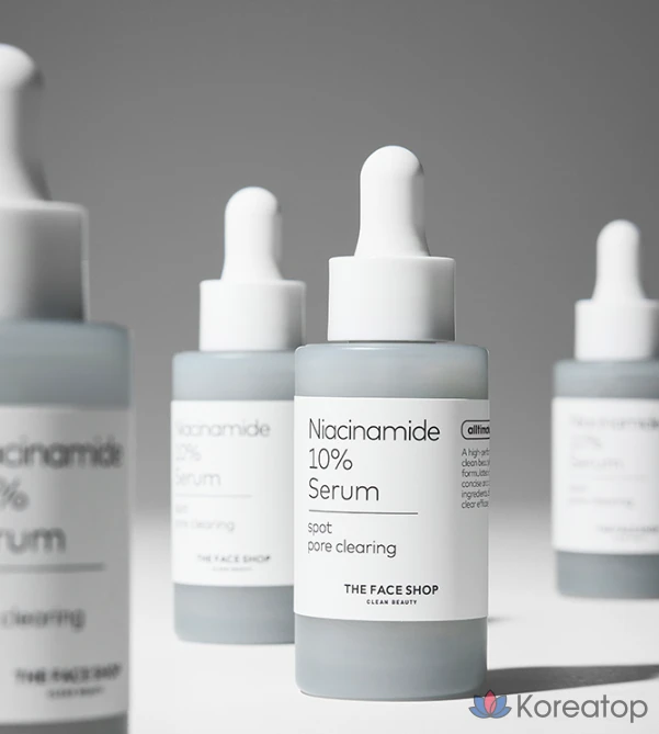 Сыворотка для точечного очищения пор The Face Shop Ultimate Niacinamide 10%, 30 мл, 1 шт.