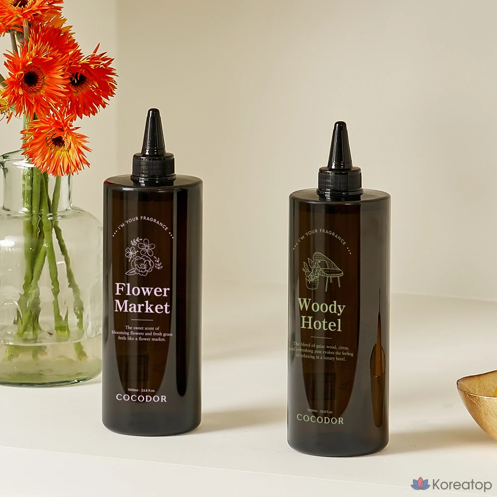 Диффузор Cocodor Refill Liquid, Yangjae Flower Market, 1 л, 1 шт., фото 7
