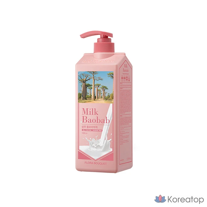 Набор для волос Milk Baobab Hair, аромат Flora Bouquet, 2 предмета, 4 комплекта., фото 2