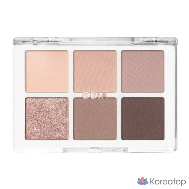 Палетка теней для век BBIA Ready to Wear, 5 г, оттенок 07 Warm Beige, 1 шт.