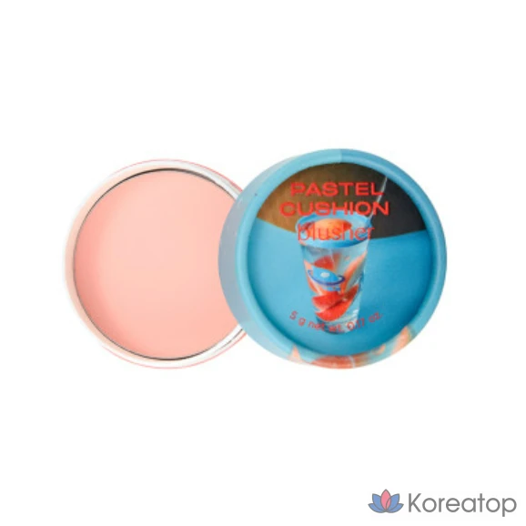 Румяна-кушон The Face Shop пастельных оттенков, 5 г, персиковый оттенок 006, 1 шт.