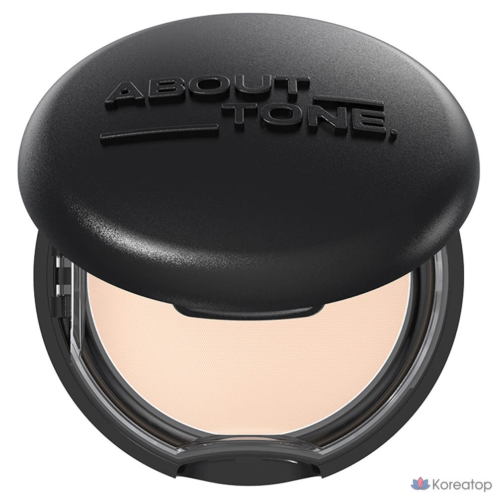Пудра-прессовка About Tone Blur Powder Pact, оттенок 2.5 Ivory, 9 г, 1 шт.