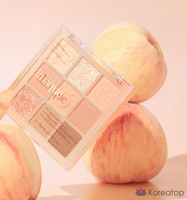 Палетка теней Dasique, 14 оттенков, персиковый оттенок, 1 шт., фото 8