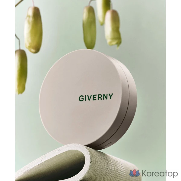 Тональный крем-кушон Giverny Close-Fit Matte Cushion 12 г, цвет: 17C фарфор, 1 шт., фото 2