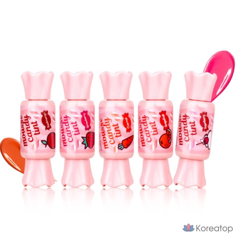 The Saem Sammul Mousse Candy Tint, Мусс из красного манго, 8g, 1 шт.