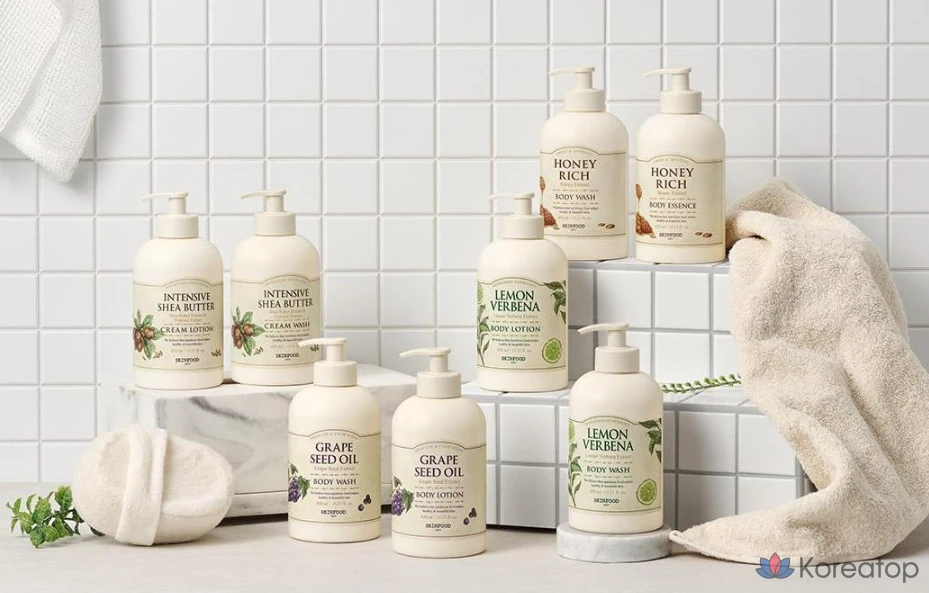 Лосьон для тела Skinfood с ароматом лимона и вербены, цитрусовый аромат, 450 мл, 1 шт.