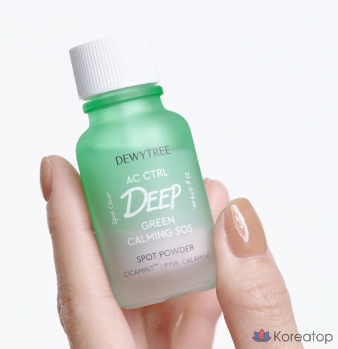 Успокаивающая точечная пудра Dewytree AC Control Deep Green Calming SOS, 21 г, 1 шт.