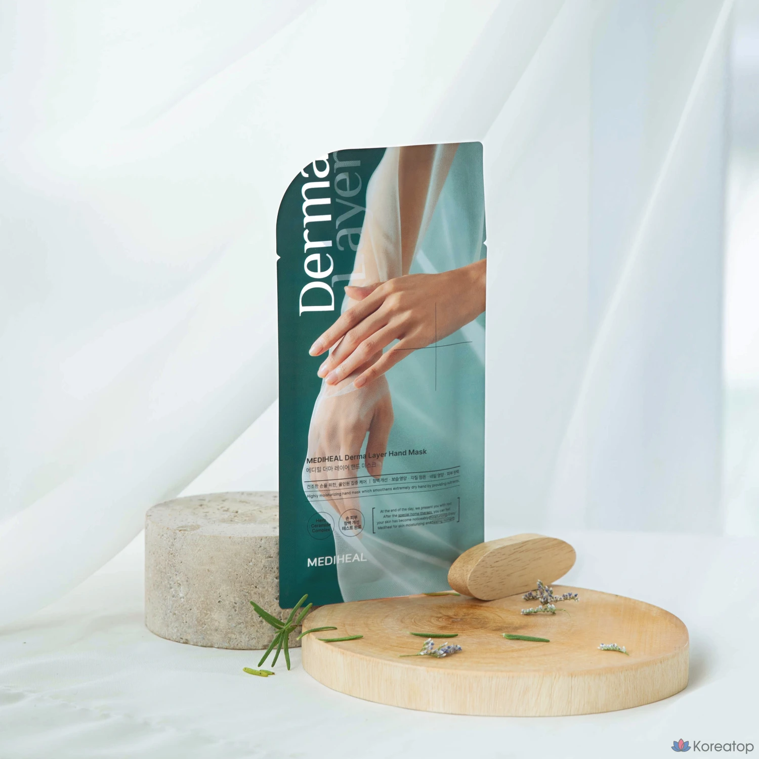 Маска для рук Mediheal Derma Layer с экстрактом древесных трав, 20 штук., фото 3