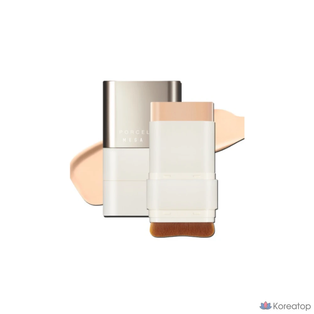 Тональный крем-стик CHOSUNGAH Mega Fit Stick Foundation Master Porcelain SPF50+ PA++++ 16 г, 1 шт., 01N медово-бежевый