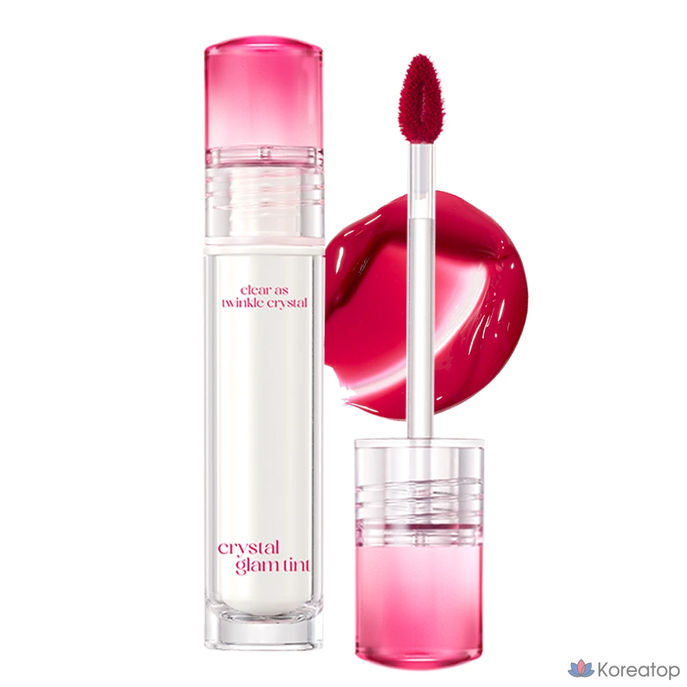 Clio Crystal Glam Tint, 005 Свежая вишня, 3,4 г, 1 шт.