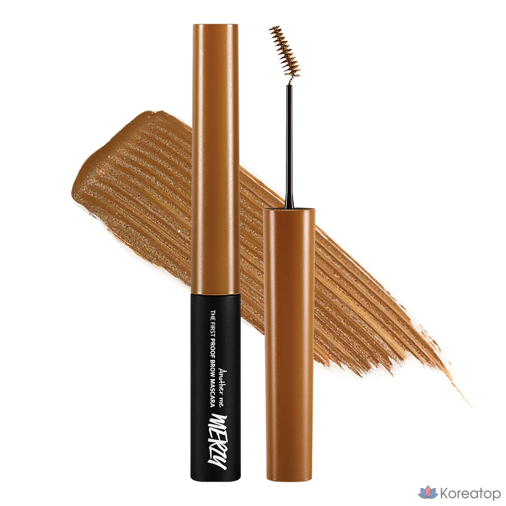 Тушь для бровей MERZY the First Proof 3,5 г, оттенок BM3 Caramel, 1 шт.
