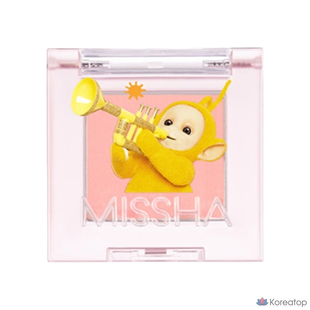 Тени для век Missha Modern Pot Teletubbies, оттенок 102 Peach Confetti, 1 шт.
