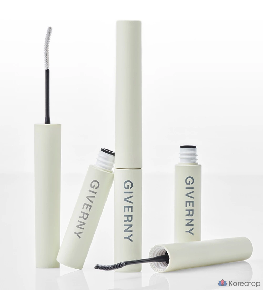 Фиксатор для туши Giverny Close-Fixing Sensitive Mascara Fixer 3 г, полупрозрачный черный, 1 шт., фото 4