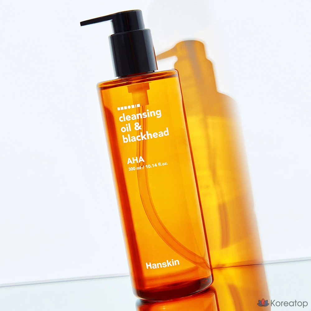 Очищающее масло HANSKIN от черных точек с AHA-кислотами, 300 мл, 1 шт.