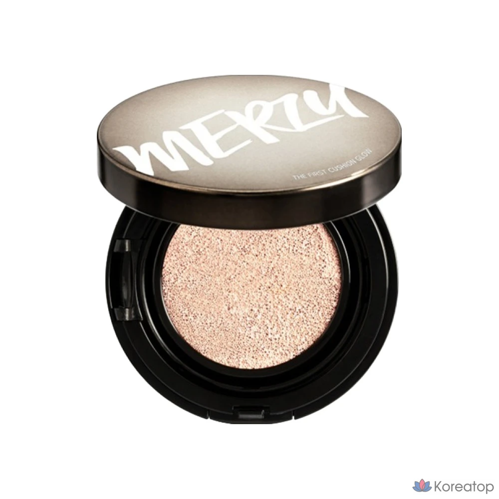 Тональный крем-кушон MERZY The First Glow, 13 г, 21 шт., ваниль, 1 шт., фото 3