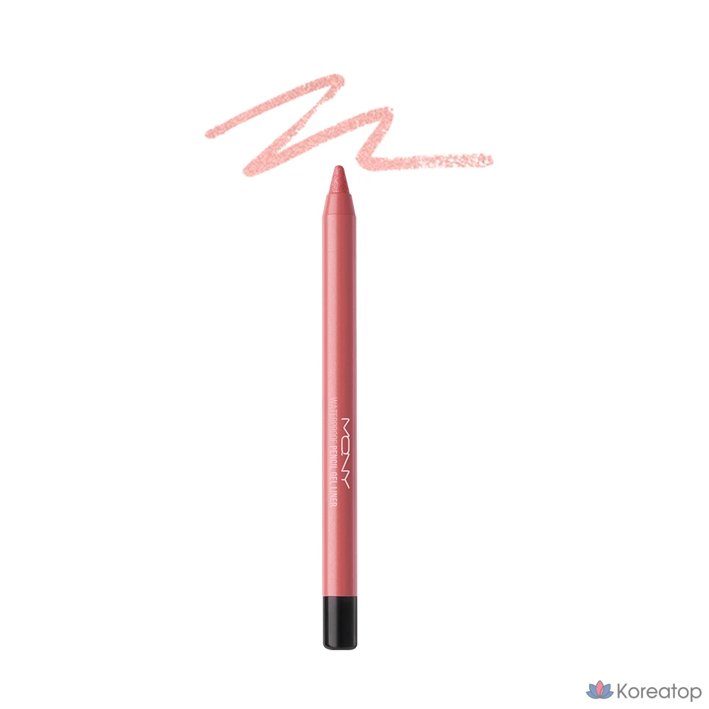 Водостойкий гелевый карандаш-подводка McQueen New York 1,7 г, № 10, самосветящаяся «Богиня», 1 шт.