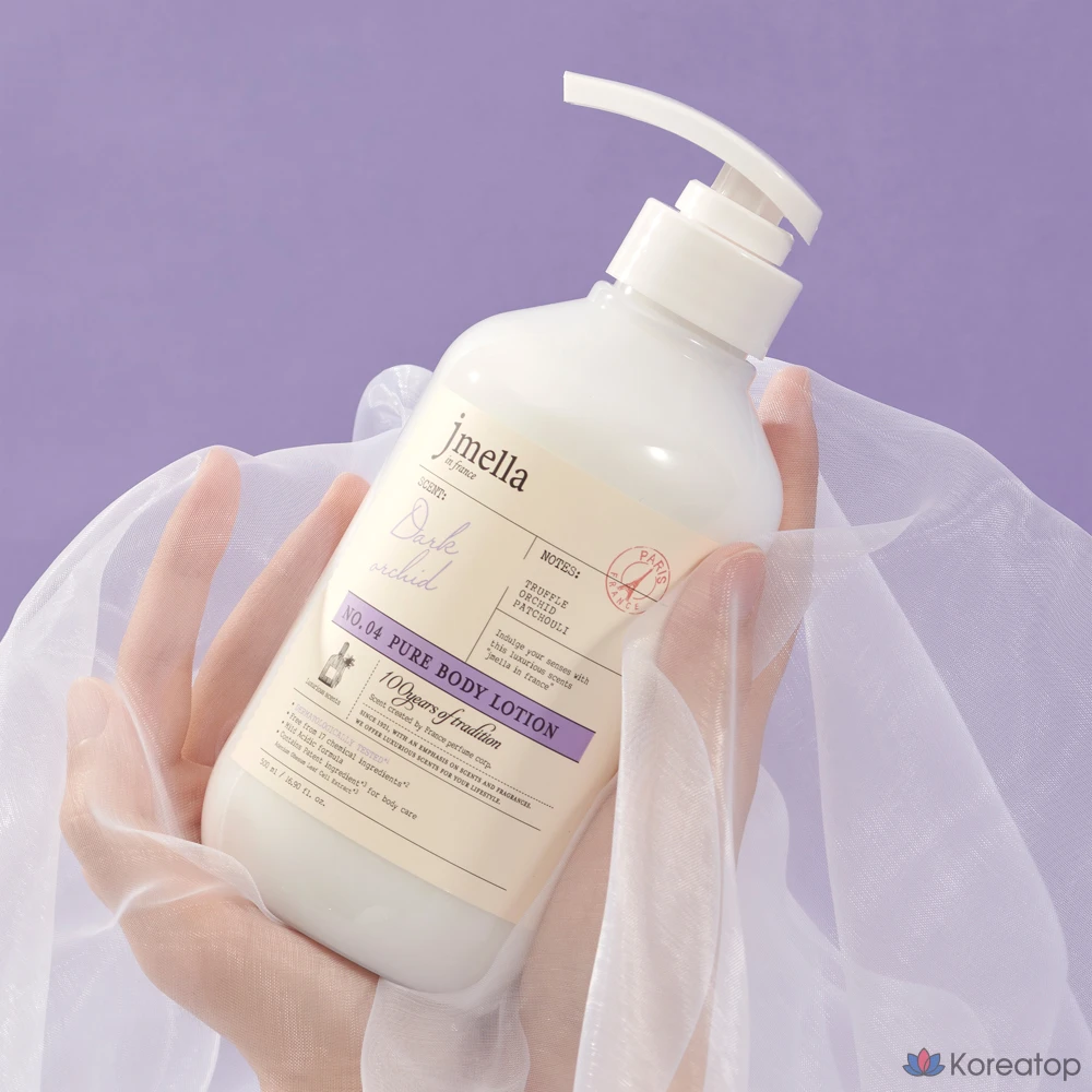 J.Mella Лосьон для тела «Чистая темная орхидея», 1 шт., 500 мл