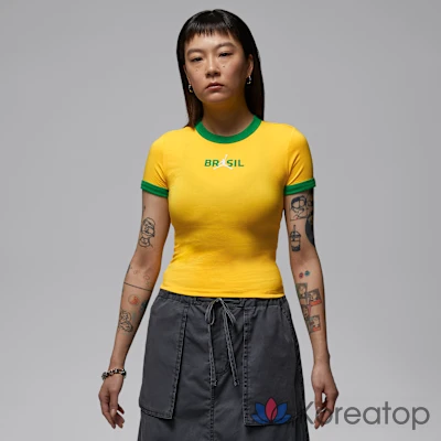 Футболка женская Jordan Graphic Brazil Crewneck