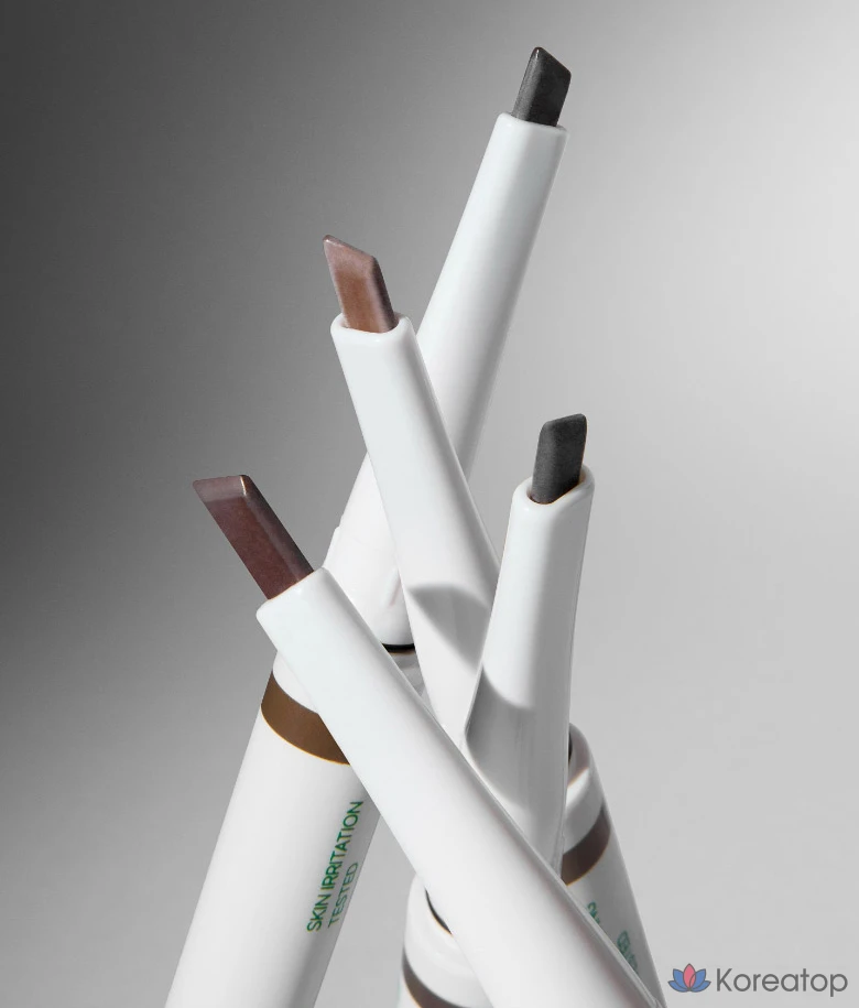 Карандаш для бровей Innisfree Simple Label Lasting Pencil Brow, 0,15 г, темно-коричневый, 1 шт., фото 5