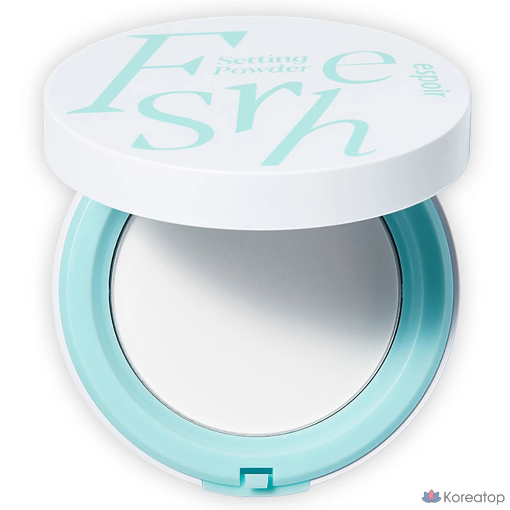 Пудра для фиксации макияжа Espoir Fresh, 9 г, белая, 1 шт.