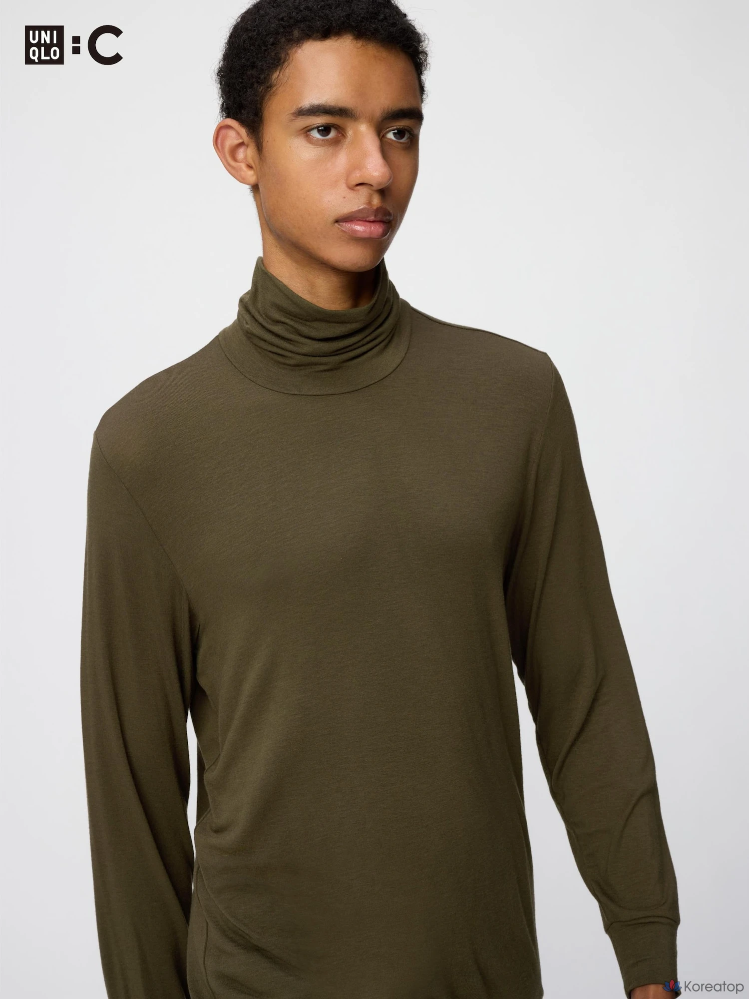 Водолазка Uniqlo HEATTECH Cashmere Blend Turtleneck T (9/10 Sleeve) Extra Warm