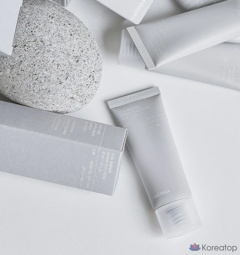 Солнцезащитный крем Cellimax Dual Barrier Watery Sunscreen SPF50+ PA++++, 40 мл, 1 шт.