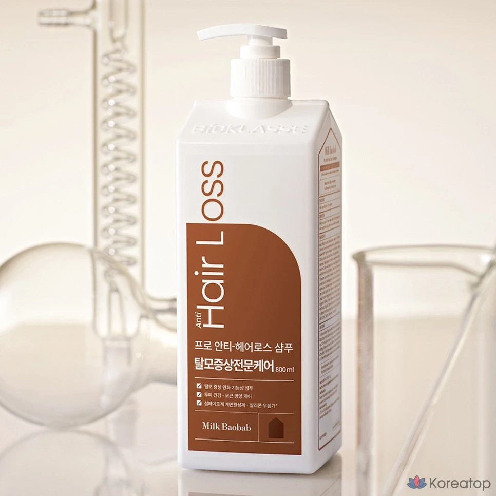 Шампунь против выпадения волос Milk Baobab Pro, аромат «Облачное дерево», 800 мл, 1 шт.