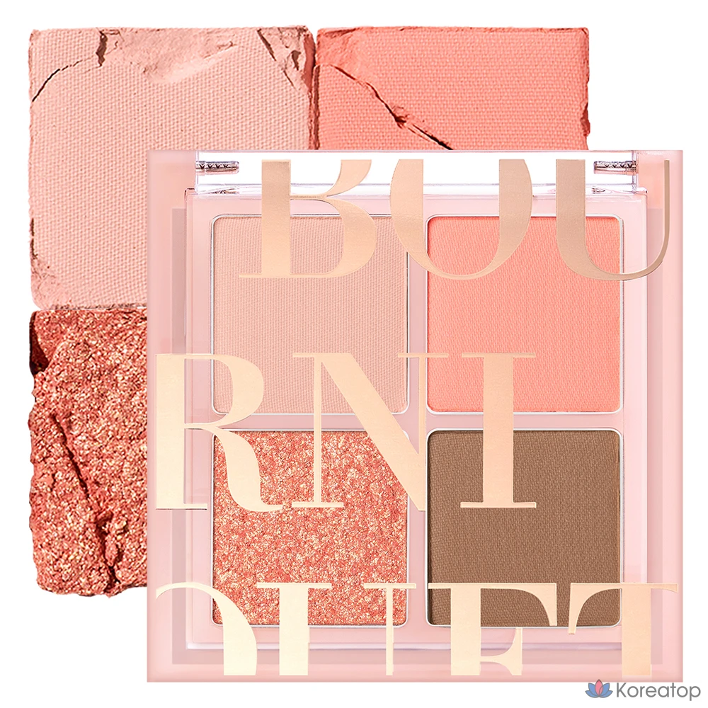 Палетка теней для век Bouquet Garni Mood Blending Eyeshadow Palette 6,9 г, оттенок Peach Dreaming, 1 шт.