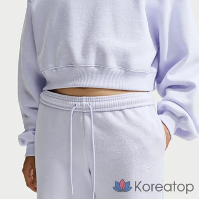Брюки женские Nike Studio Fleece Medium Weight Mid-Rise Wide Leg Pants, фото 6
