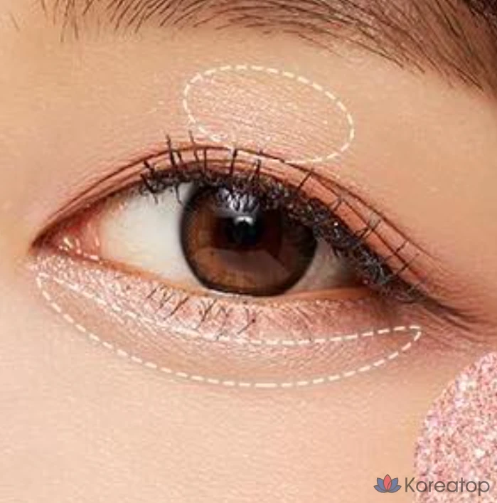 Палитра из 4 оттенков Nature Republic Daily Basic, 05 персиково-розовый, 1 шт., фото 3