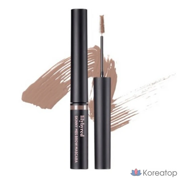 Тушь для бровей Lilybyred Skinny Mess Brow Mascara, 3.5g, 06 Pink Brown, 1 шт.
