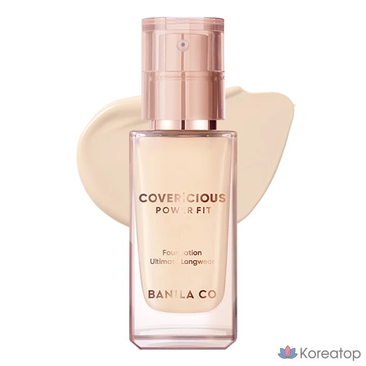 Тональный крем Vanillaco Covericious Power Fit Foundation, 30 мл, 1 шт., 20 кремовых оттенков