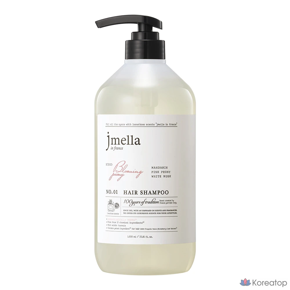 Шампунь для волос Jmella in France «Цветущий пион», 1 л, 1 шт.