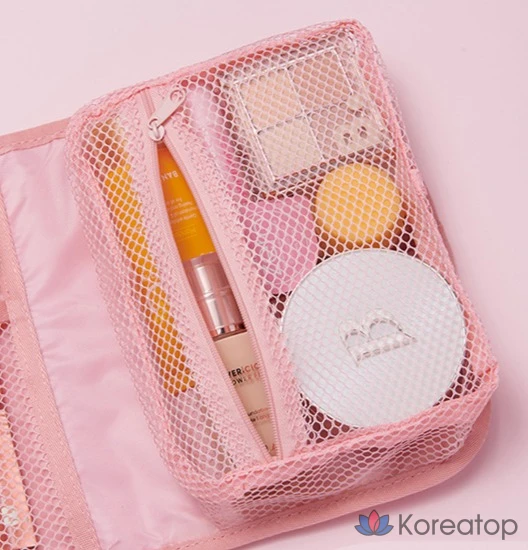 Дорожная косметичка Vanillaco, розовая, 1 шт.