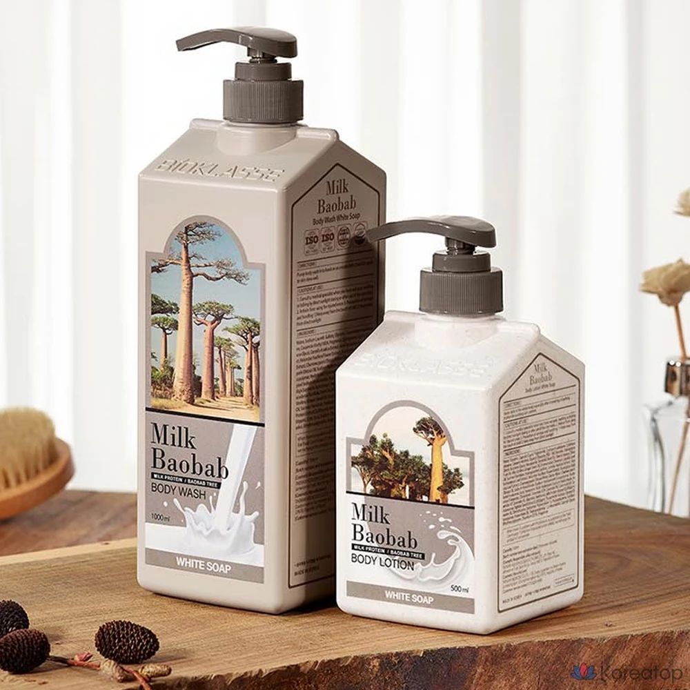 Лосьон для тела «Milk Baobab» с ароматом белого мыла, 500 мл, 1 шт., фото 3