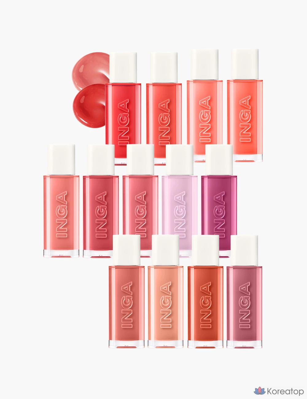 Inga Water Glow Lip Tint, Mist, 1 шт., фото 7