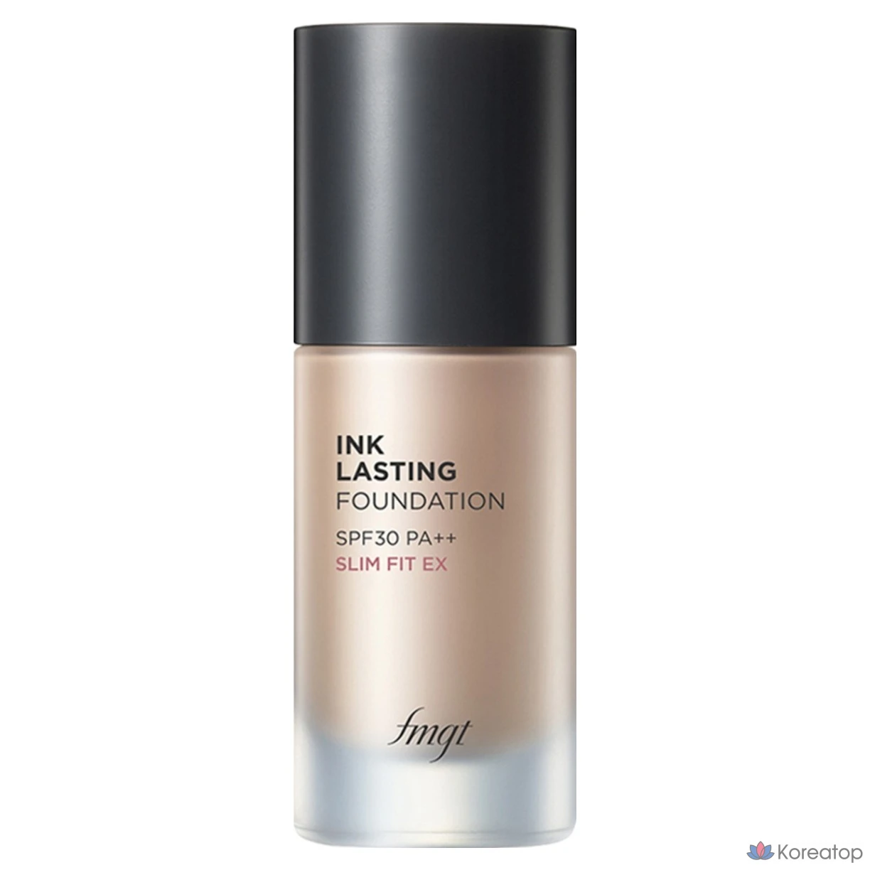 Тональный крем The Face Shop Ink Lasting Foundation Slim Fit, 30 мл, 1 шт., N201 Абрикосово-бежевый, фото 2