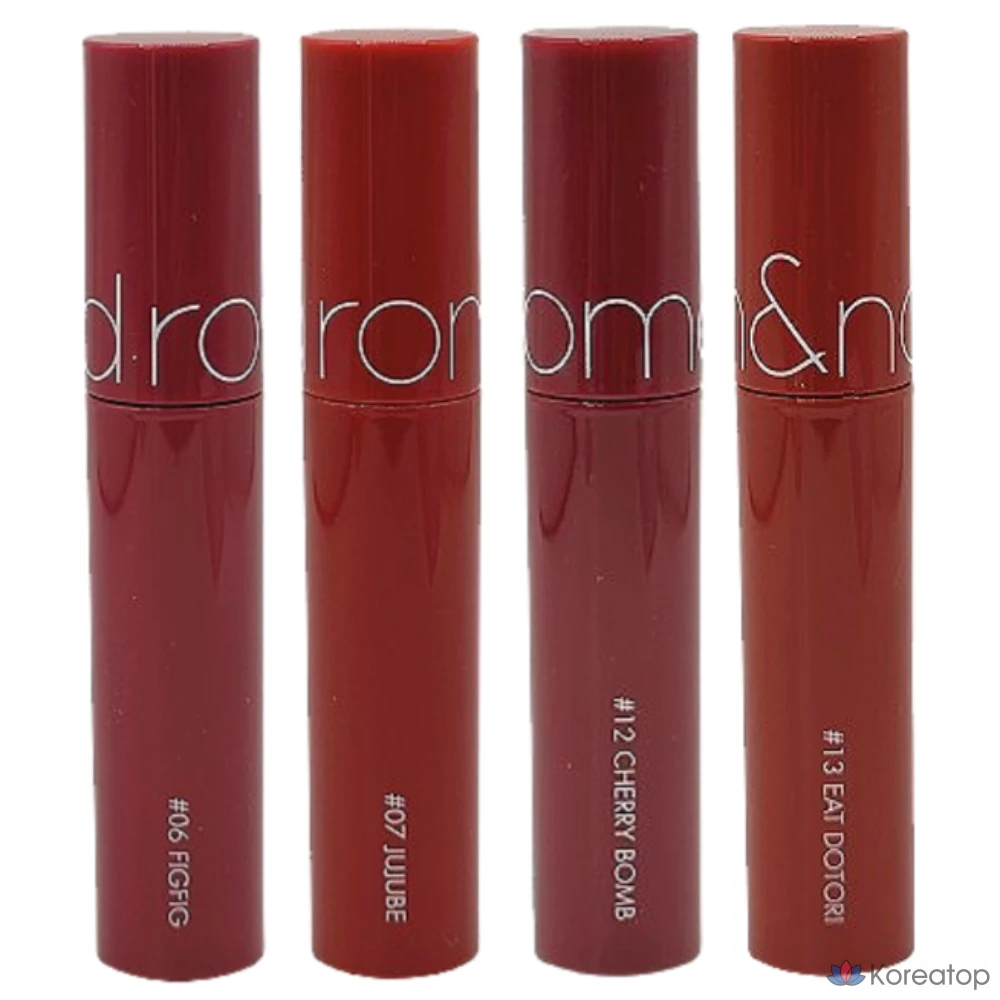 Тинт для губ ROM&ND Juicy Lasting Tint, 5,5 г, оттенок «Глубокая сангрия», 1 шт.